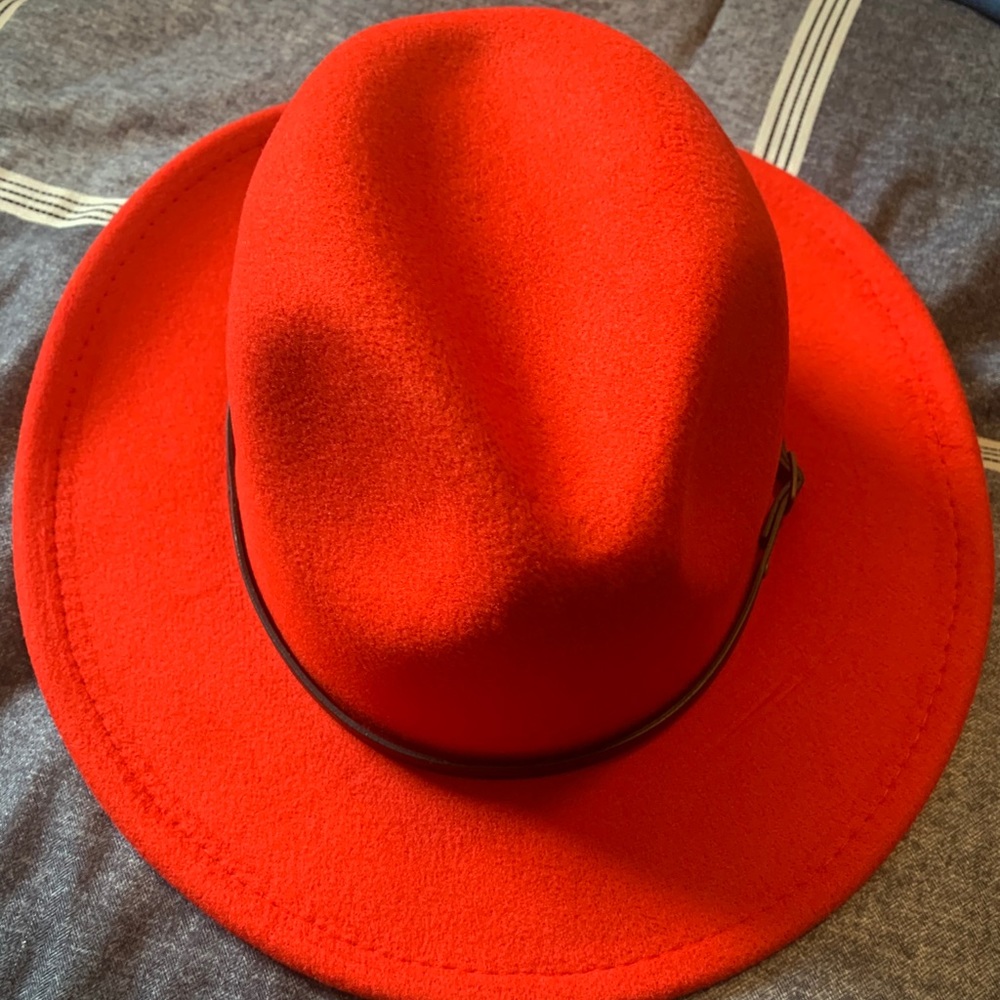NWOT Red Fedora